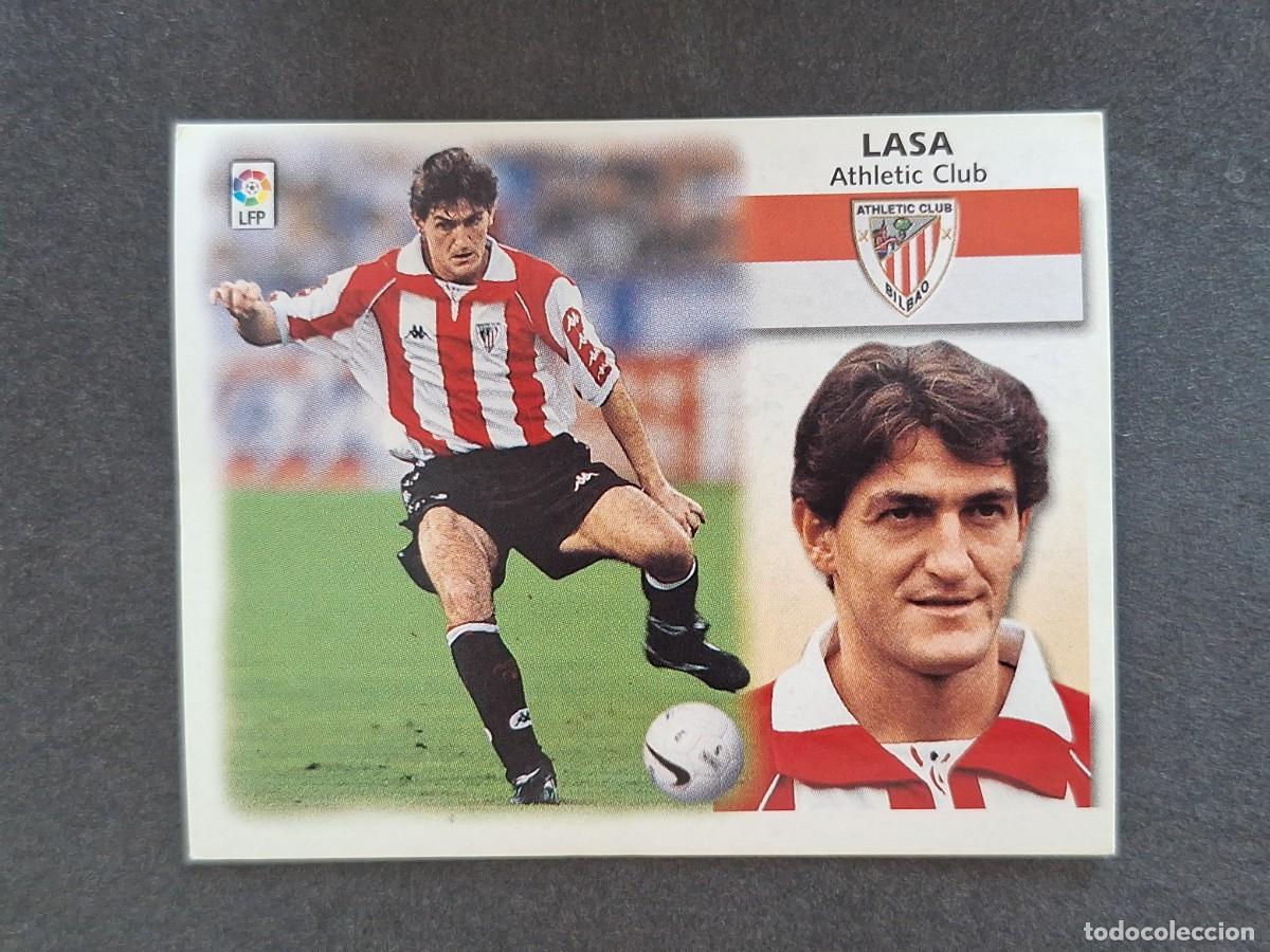 Cromos de f&uacute;tbol: L5 LASA ATHLETIC CLUB DE BILBAO LIGA ESTE 1999 2000 99 00 NUNCA PEGADO SIN PEGAR