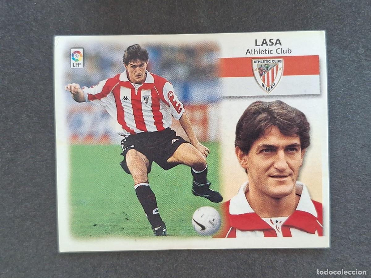 Cromos de f&uacute;tbol: L5 LASA ATHLETIC CLUB DE BILBAO LIGA ESTE 1999 2000 99 00 NUNCA PEGADO SIN PEGAR