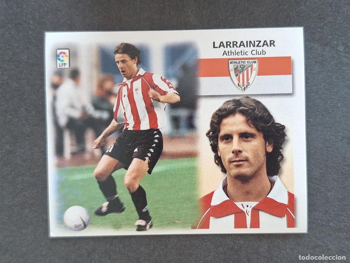 Cromos de f&uacute;tbol: L5 LARRAINZAR ATHLETIC CLUB DE BILBAO LIGA ESTE 1999 2000 99 00 NUNCA PEGADO SIN PEGAR