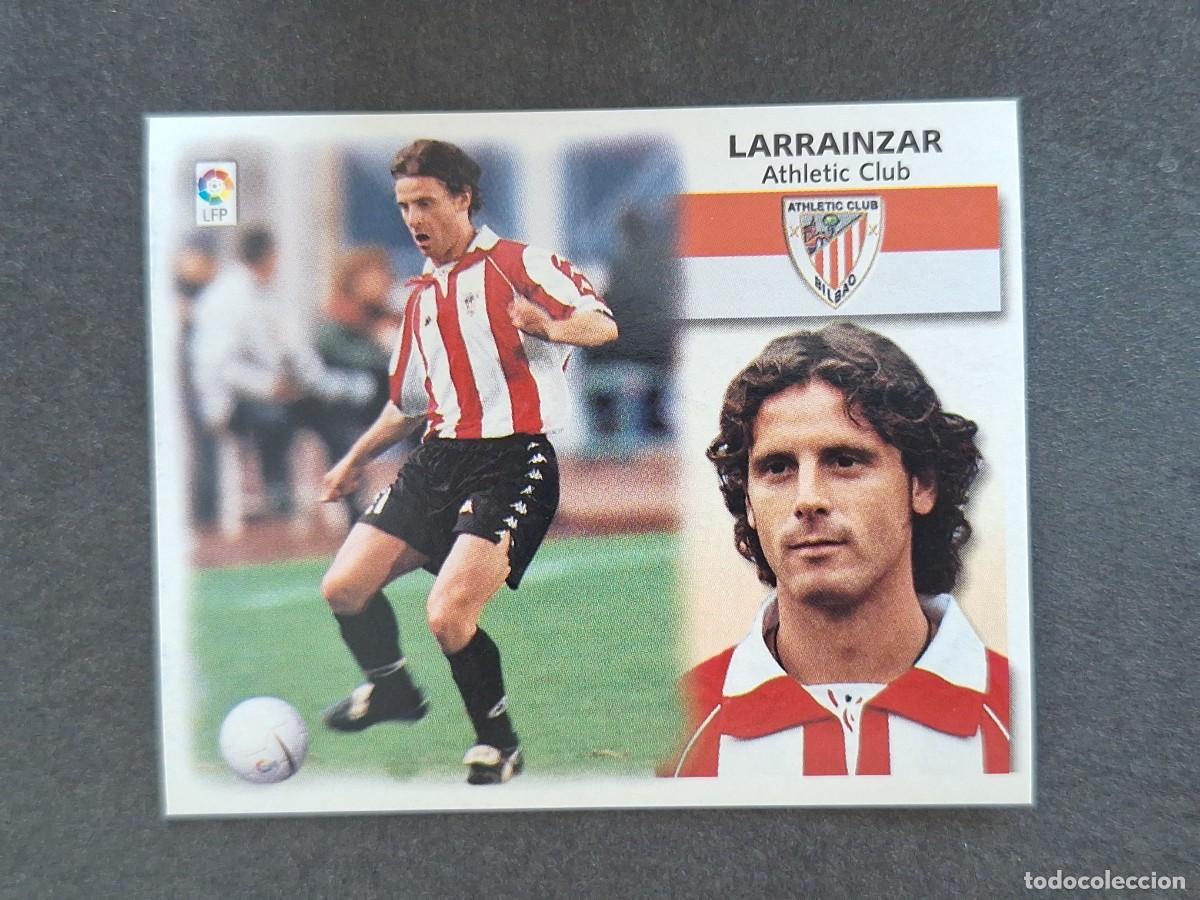 Cromos de f&uacute;tbol: L5 LARRAINZAR ATHLETIC CLUB DE BILBAO LIGA ESTE 1999 2000 99 00 NUNCA PEGADO SIN PEGAR