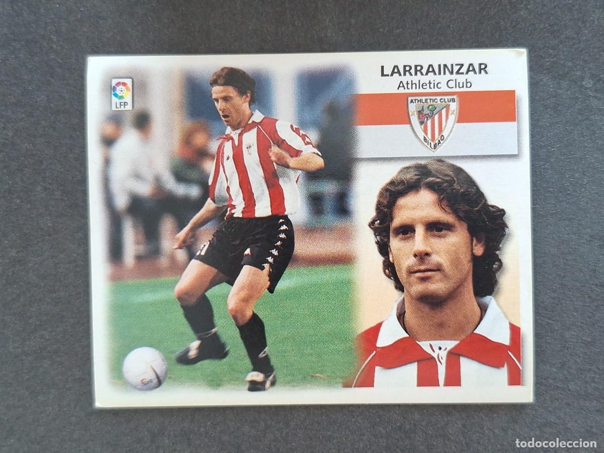 Cromos de f&uacute;tbol: L5 LARRAINZAR ATHLETIC CLUB DE BILBAO LIGA ESTE 1999 2000 99 00 NUNCA PEGADO SIN PEGAR