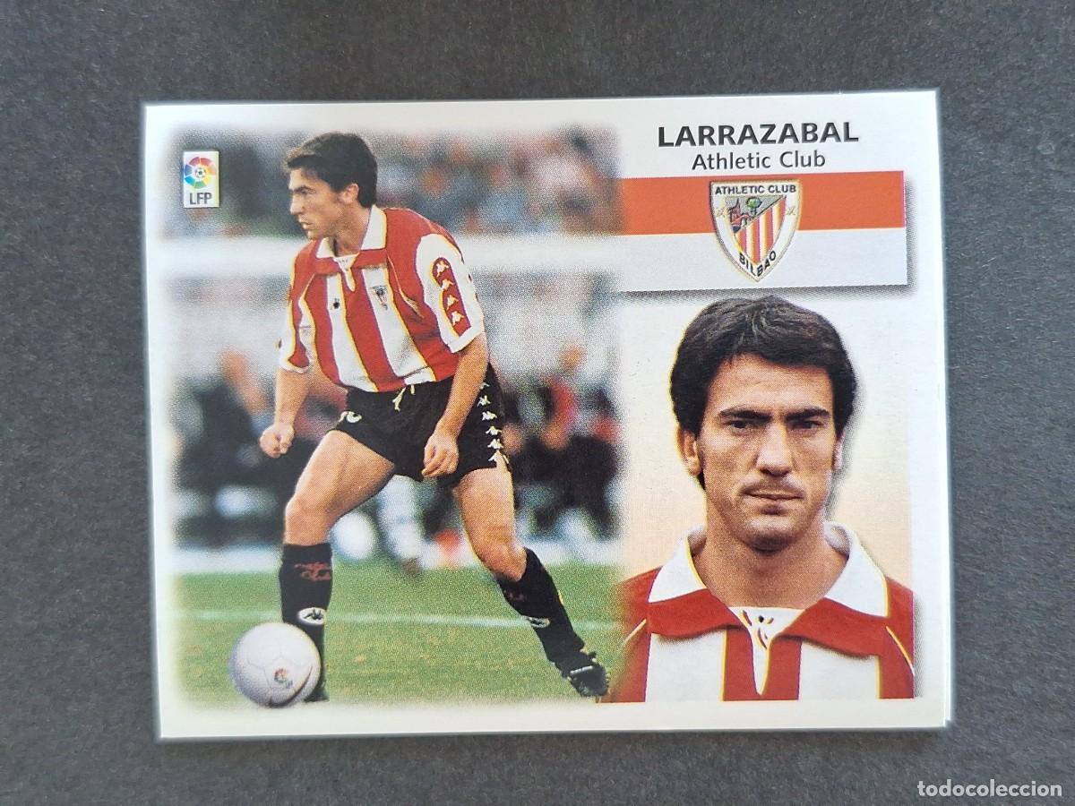 Cromos de f&uacute;tbol: L5 LARRAZABAL ATHLETIC CLUB DE BILBAO LIGA ESTE 1999 2000 99 00 NUNCA PEGADO SIN PEGAR