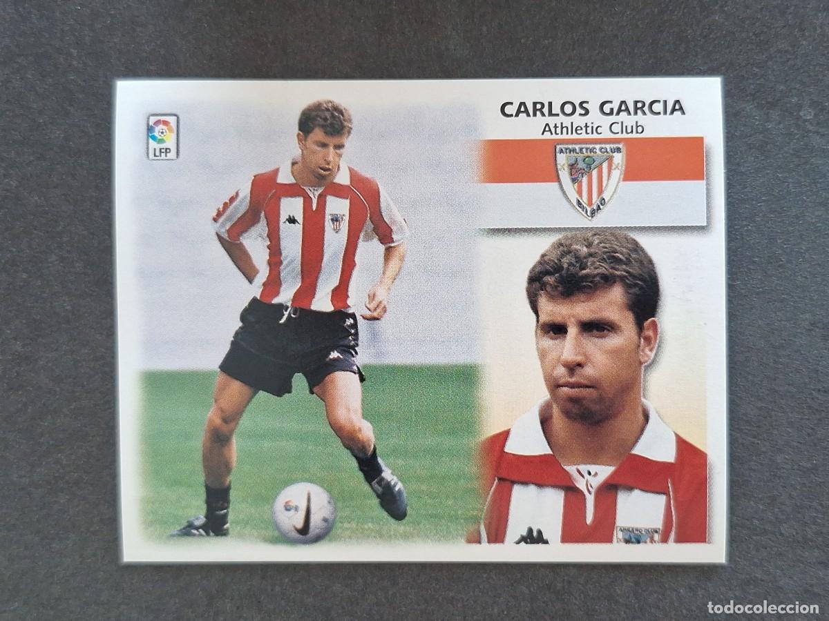 Cromos de f&uacute;tbol: L5 CARLOS GARCIA ATHLETIC CLUB DE BILBAO LIGA ESTE 1999 2000 99 00 NUNCA PEGADO SIN PEGAR
