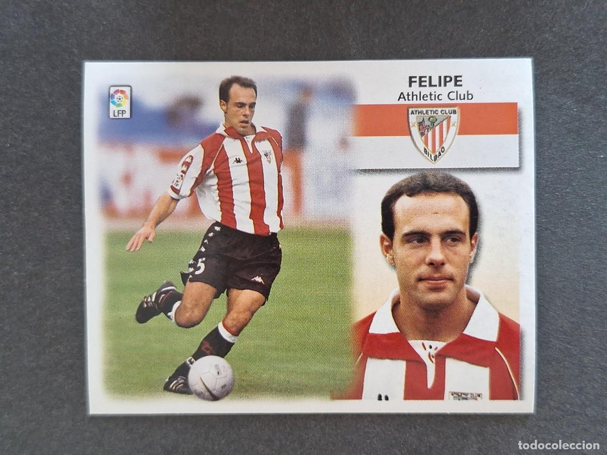 Cromos de f&uacute;tbol: L5 FELIPE ATHLETIC CLUB DE BILBAO LIGA ESTE 1999 2000 99 00 NUNCA PEGADO SIN PEGAR