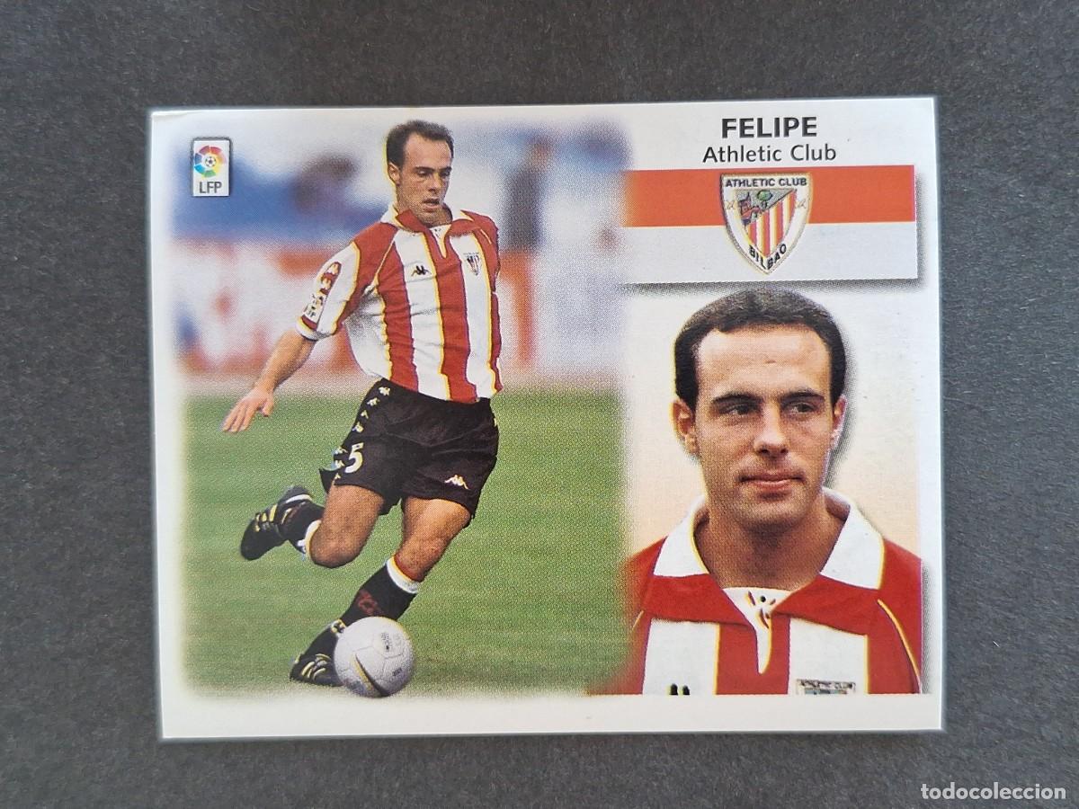 Cromos de f&uacute;tbol: L5 FELIPE ATHLETIC CLUB DE BILBAO LIGA ESTE 1999 2000 99 00 NUNCA PEGADO SIN PEGAR