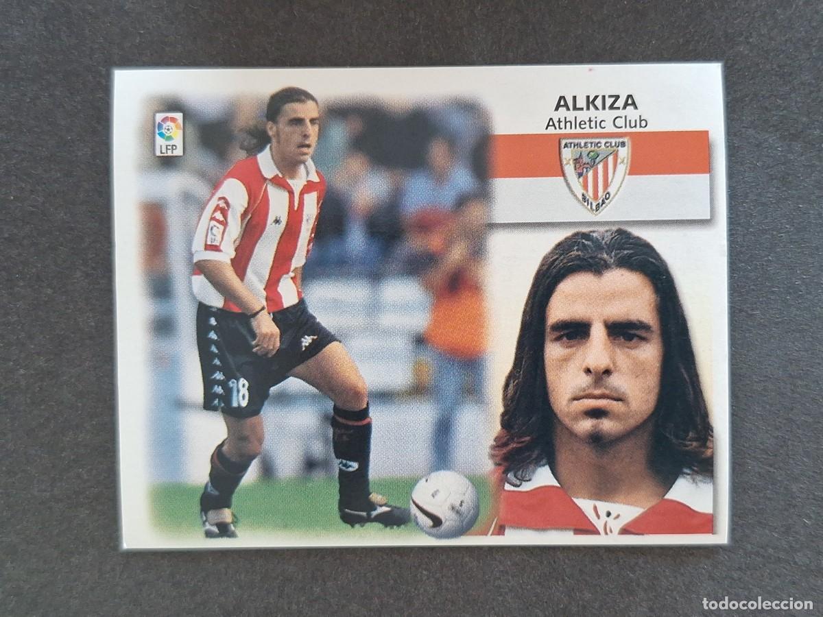 Cromos de f&uacute;tbol: L5 ALKIZA ATHLETIC CLUB DE BILBAO LIGA ESTE 1999 2000 99 00 NUNCA PEGADO SIN PEGAR