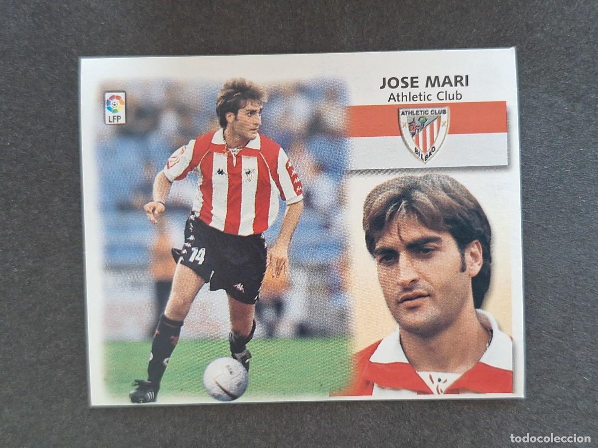 Cromos de f&uacute;tbol: L5 JOSE MARI ATHLETIC CLUB DE BILBAO LIGA ESTE 1999 2000 99 00 NUNCA PEGADO SIN PEGAR