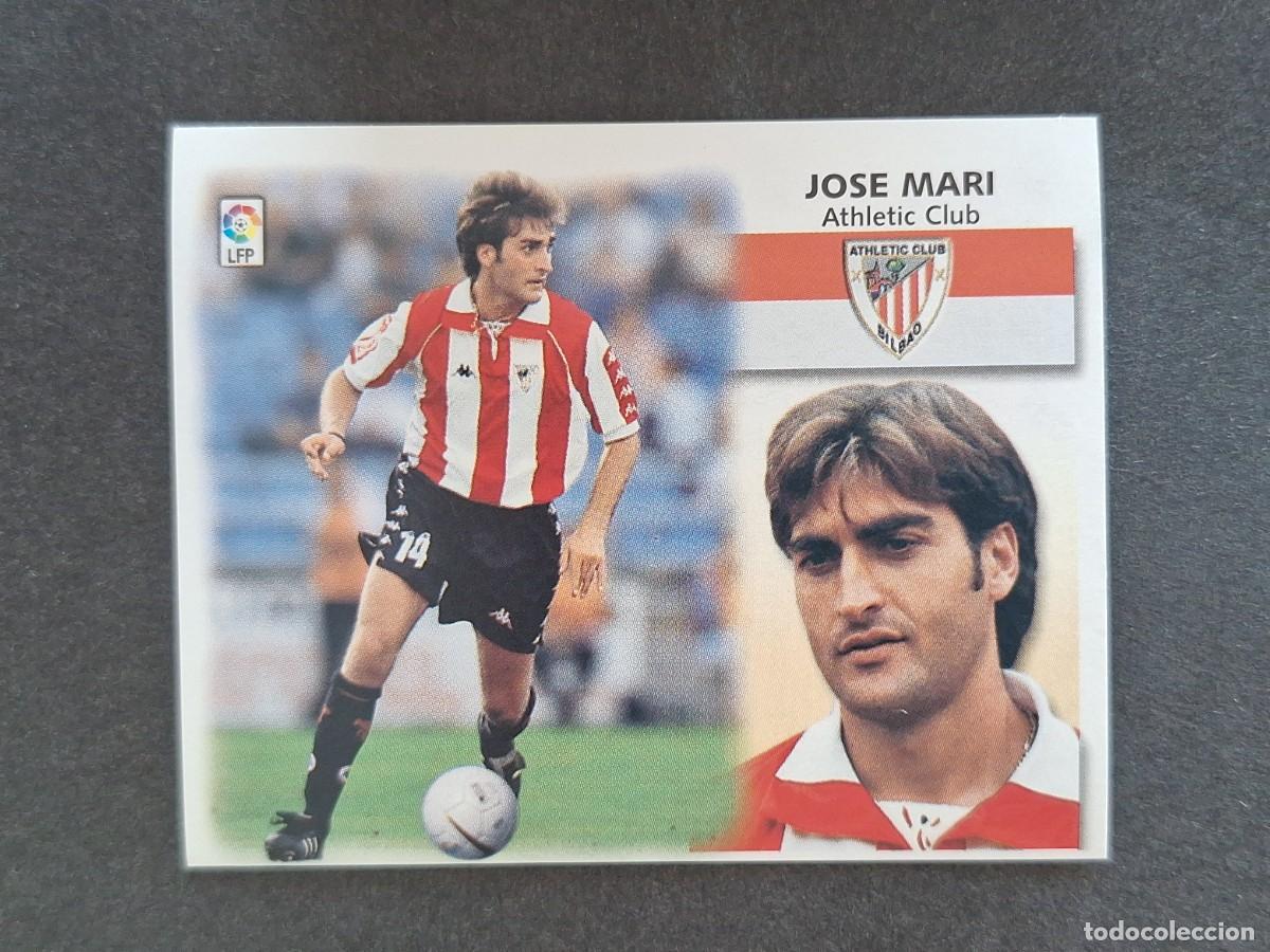 Cromos de f&uacute;tbol: L5 JOSE MARI ATHLETIC CLUB DE BILBAO LIGA ESTE 1999 2000 99 00 NUNCA PEGADO SIN PEGAR