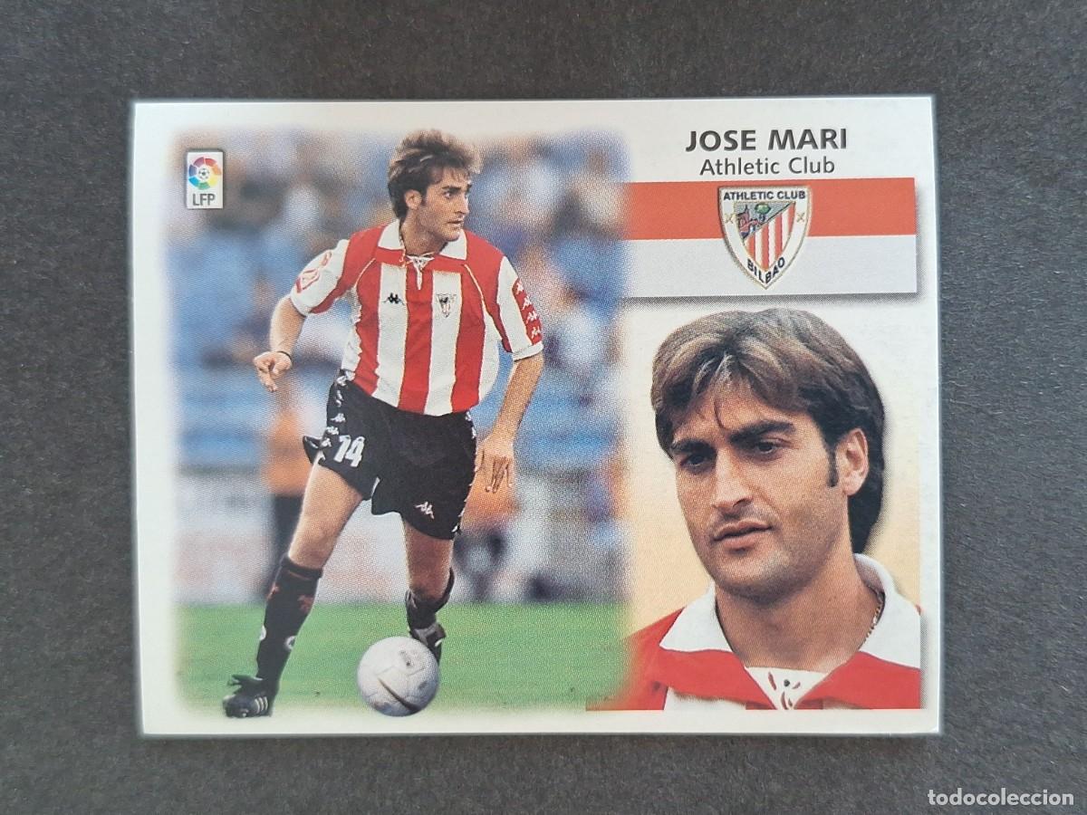 Cromos de f&uacute;tbol: L5 JOSE MARI ATHLETIC CLUB DE BILBAO LIGA ESTE 1999 2000 99 00 NUNCA PEGADO SIN PEGAR