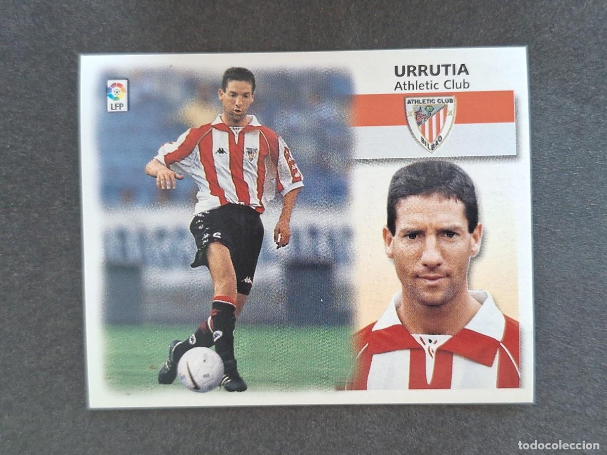 Cromos de f&uacute;tbol: L5 URRUTIA ATHLETIC CLUB DE BILBAO LIGA ESTE 1999 2000 99 00 NUNCA PEGADO SIN PEGAR
