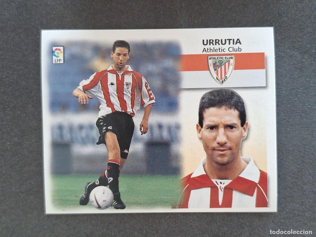 Cromos de f&uacute;tbol: L5 URRUTIA ATHLETIC CLUB DE BILBAO LIGA ESTE 1999 2000 99 00 NUNCA PEGADO SIN PEGAR