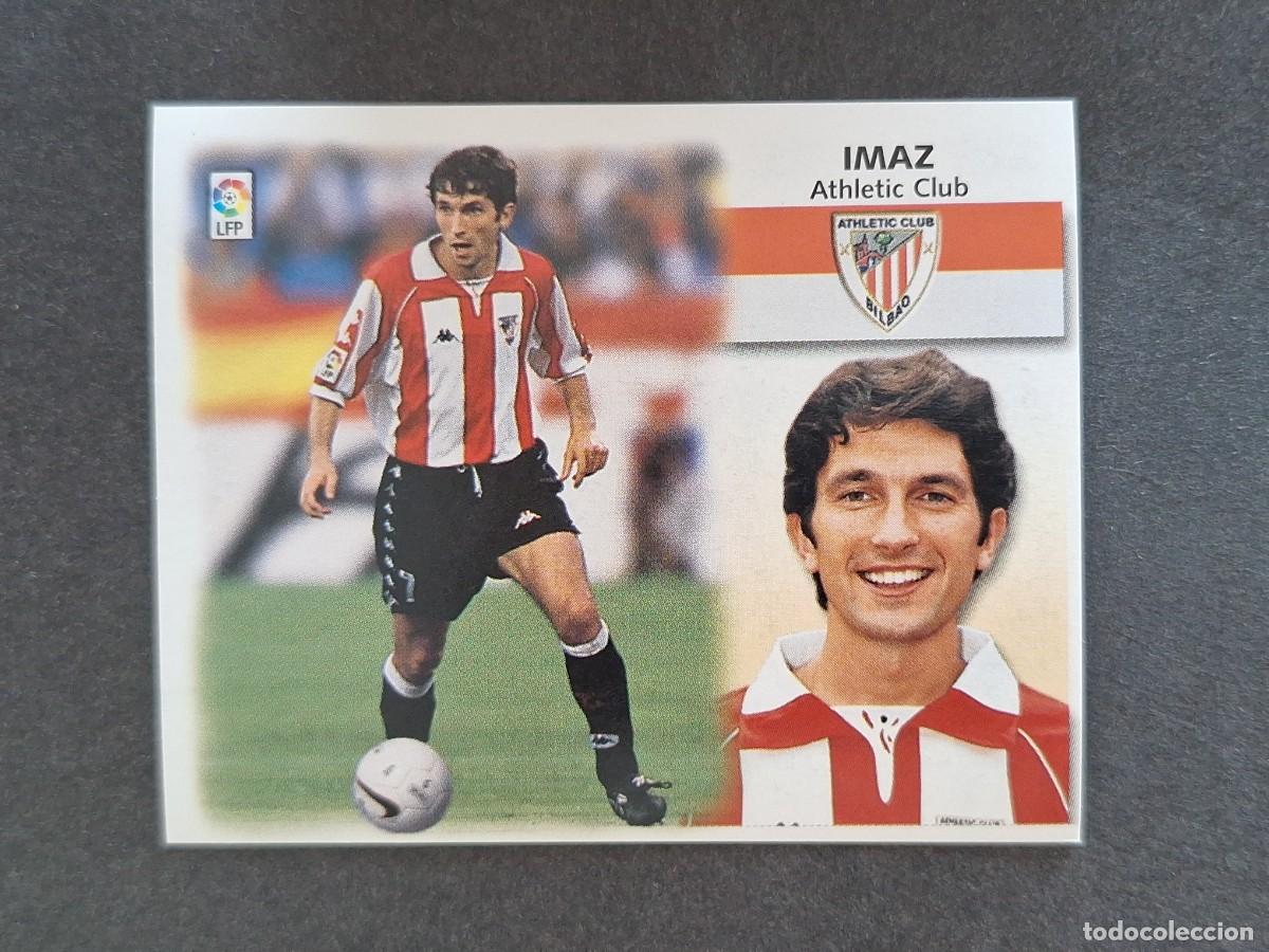 Cromos de f&uacute;tbol: L5 IMAZ ATHLETIC CLUB DE BILBAO LIGA ESTE 1999 2000 99 00 NUNCA PEGADO SIN PEGAR