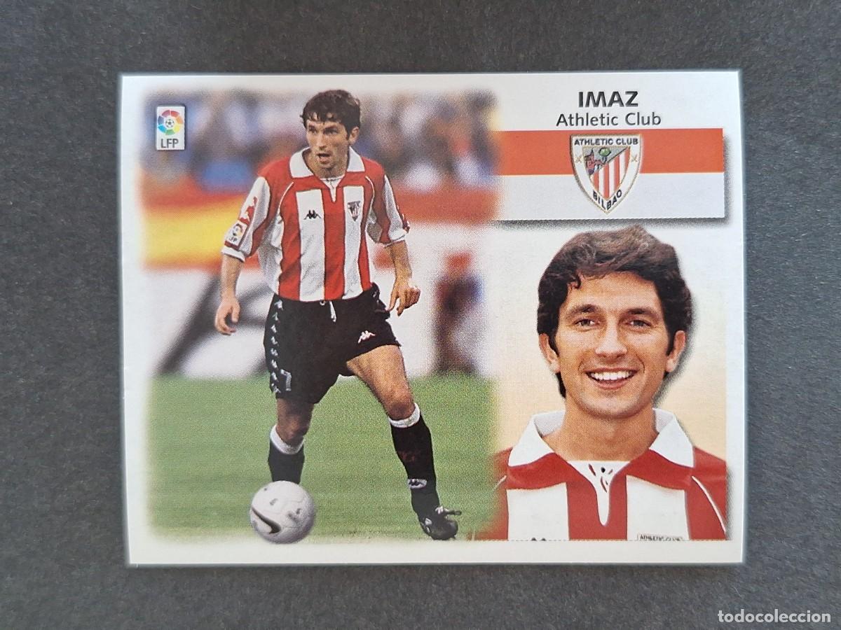 Cromos de f&uacute;tbol: L5 IMAZ ATHLETIC CLUB DE BILBAO LIGA ESTE 1999 2000 99 00 NUNCA PEGADO SIN PEGAR