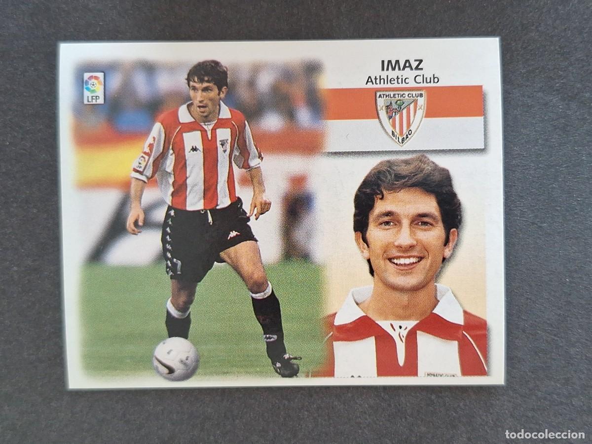 Cromos de f&uacute;tbol: L5 IMAZ ATHLETIC CLUB DE BILBAO LIGA ESTE 1999 2000 99 00 NUNCA PEGADO SIN PEGAR