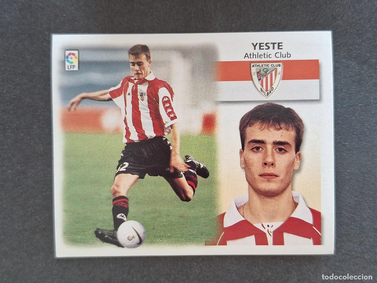 Cromos de f&uacute;tbol: L5 YESTE ATHLETIC CLUB DE BILBAO LIGA ESTE 1999 2000 99 00 NUNCA PEGADO SIN PEGAR