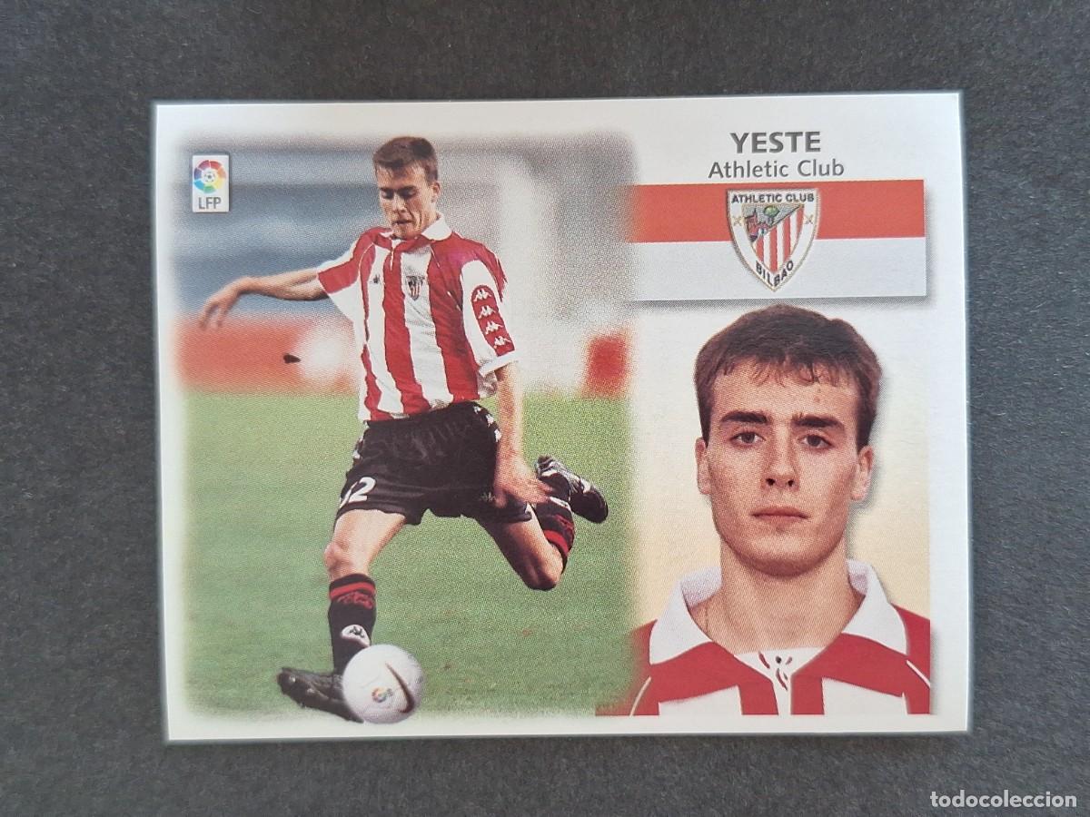 Cromos de f&uacute;tbol: L5 YESTE ATHLETIC CLUB DE BILBAO LIGA ESTE 1999 2000 99 00 NUNCA PEGADO SIN PEGAR