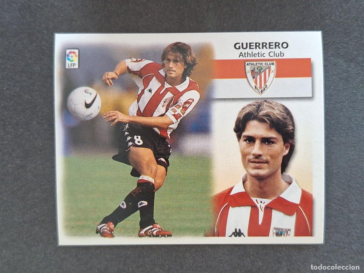 Cromos de f&uacute;tbol: L5 GUERRERO ATHLETIC CLUB DE BILBAO LIGA ESTE 1999 2000 99 00 NUNCA PEGADO SIN PEGAR