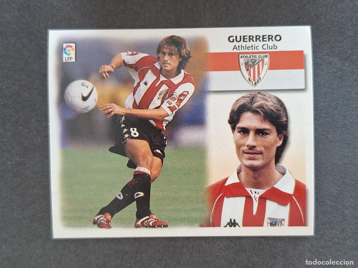 Cromos de f&uacute;tbol: L5 GUERRERO ATHLETIC CLUB DE BILBAO LIGA ESTE 1999 2000 99 00 NUNCA PEGADO SIN PEGAR