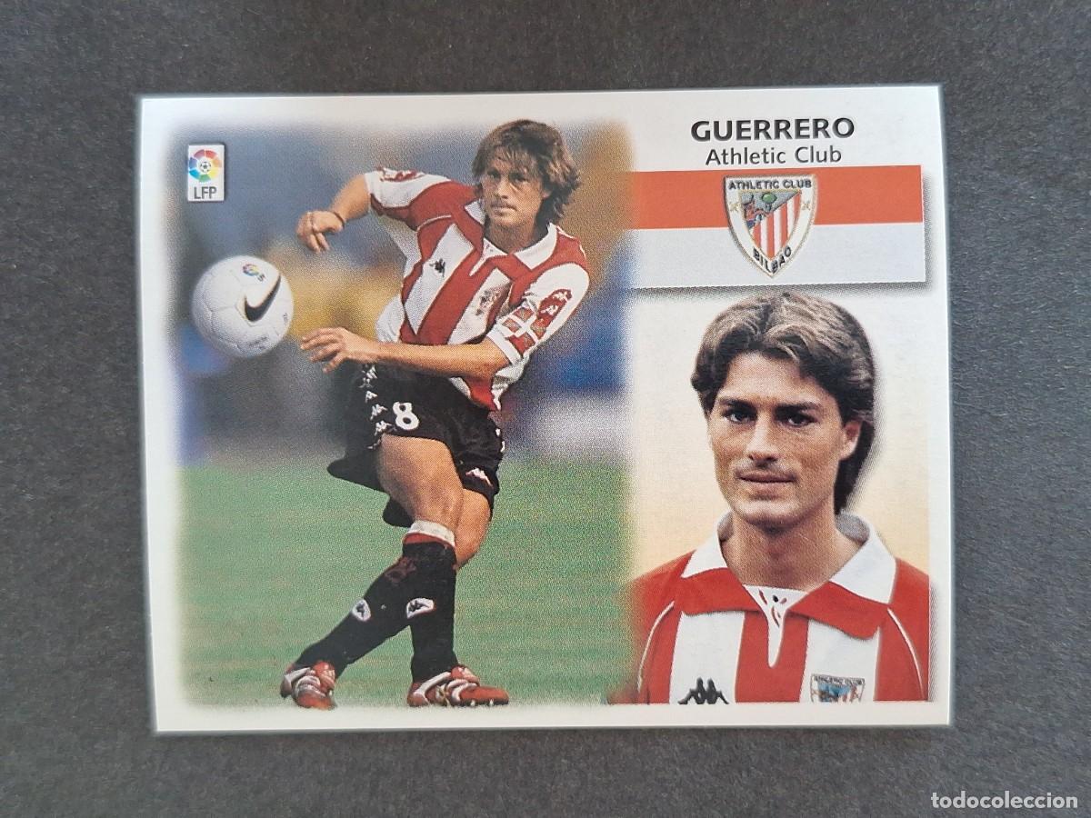 Cromos de f&uacute;tbol: L5 GUERRERO ATHLETIC CLUB DE BILBAO LIGA ESTE 1999 2000 99 00 NUNCA PEGADO SIN PEGAR