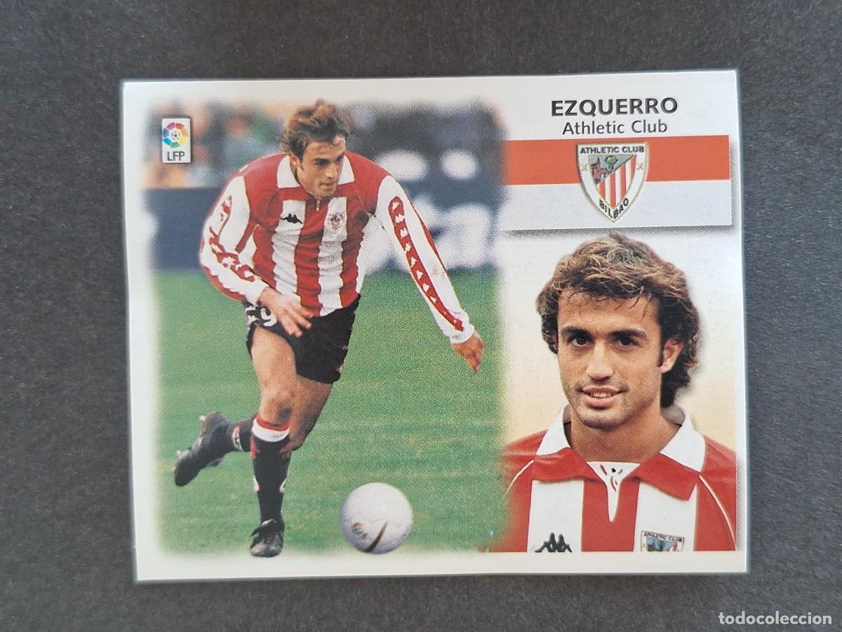 Cromos de f&uacute;tbol: L5 EZQUERRO ATHLETIC CLUB DE BILBAO LIGA ESTE 1999 2000 99 00 NUNCA PEGADO SIN PEGAR
