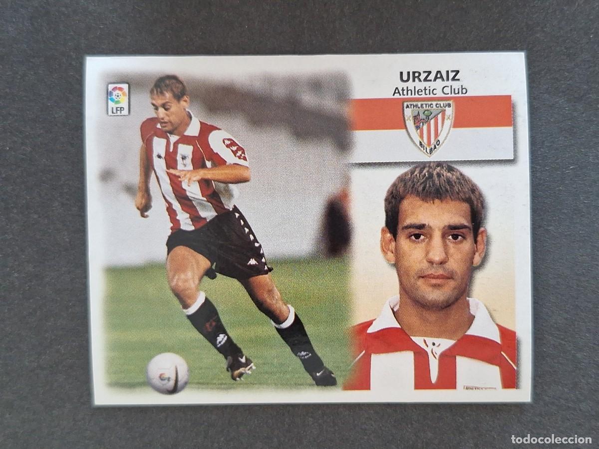 Cromos de f&uacute;tbol: L5 URZAIZ ATHLETIC CLUB DE BILBAO LIGA ESTE 1999 2000 99 00 NUNCA PEGADO SIN PEGAR
