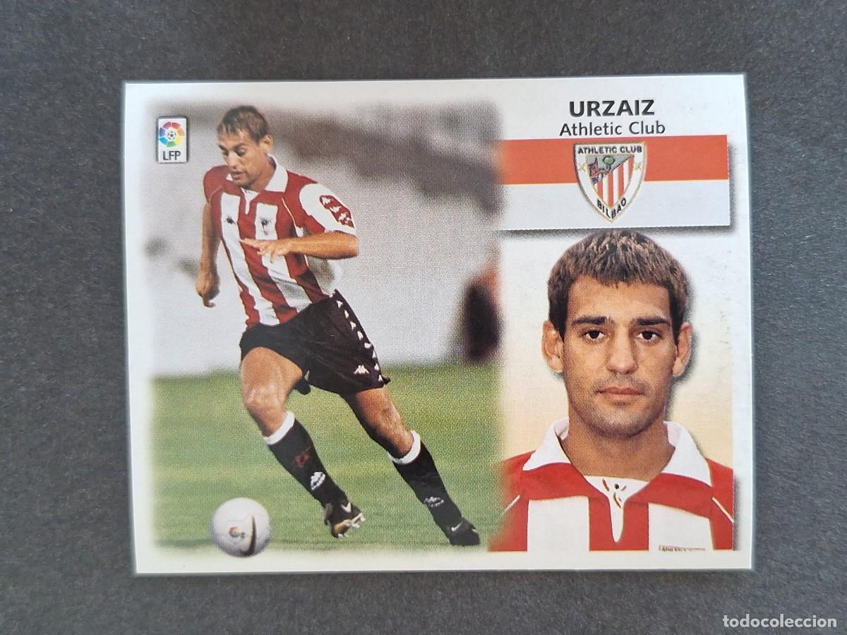 Cromos de f&uacute;tbol: L5 URZAIZ ATHLETIC CLUB DE BILBAO LIGA ESTE 1999 2000 99 00 NUNCA PEGADO SIN PEGAR