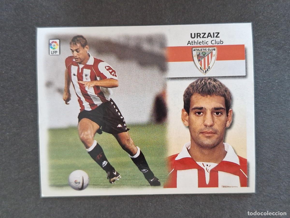 Cromos de f&uacute;tbol: L5 URZAIZ ATHLETIC CLUB DE BILBAO LIGA ESTE 1999 2000 99 00 NUNCA PEGADO SIN PEGAR