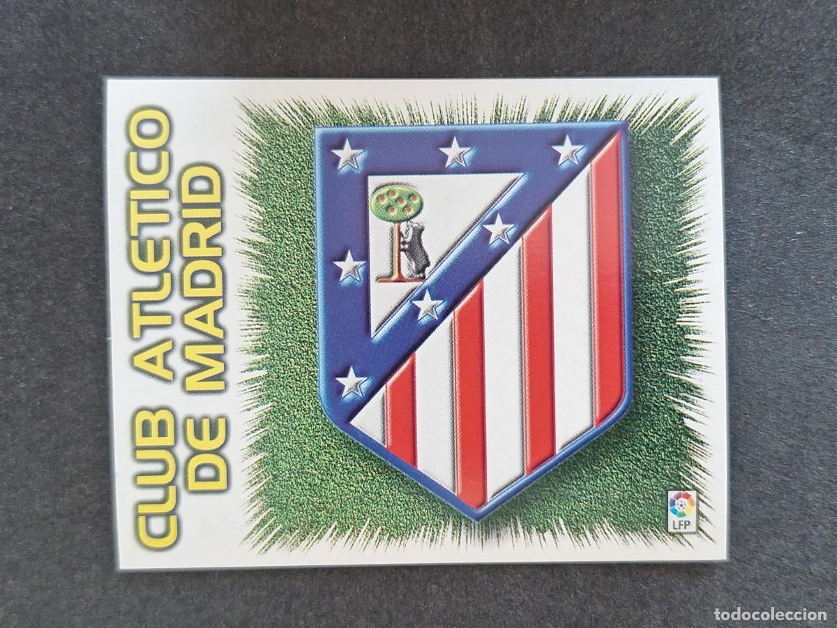 Cromos de f&uacute;tbol: L5 ESCUDO ATLETICO DE MADRID LIGA ESTE 1999 2000 99 00 NUNCA PEGADO SIN PEGAR