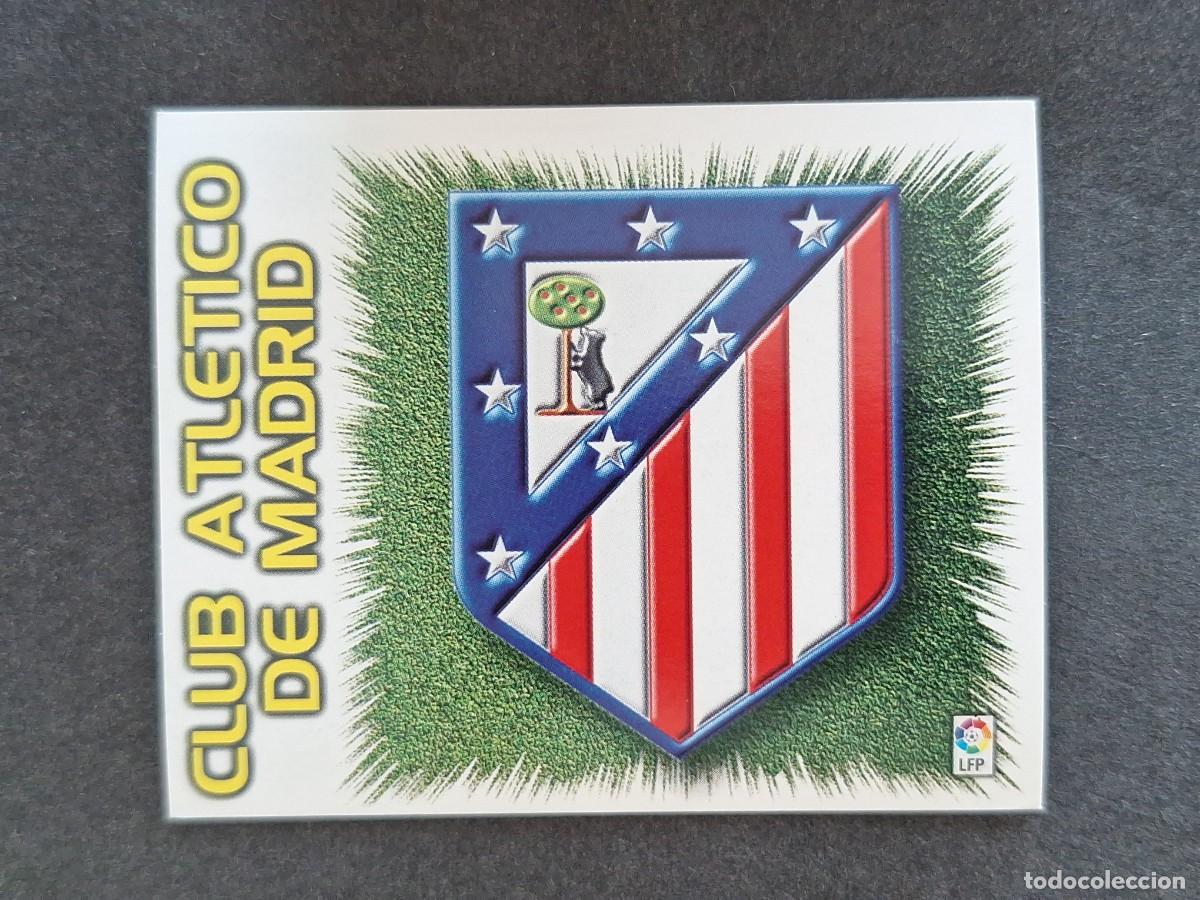Cromos de f&uacute;tbol: L5 ESCUDO ATLETICO DE MADRID LIGA ESTE 1999 2000 99 00 NUNCA PEGADO SIN PEGAR
