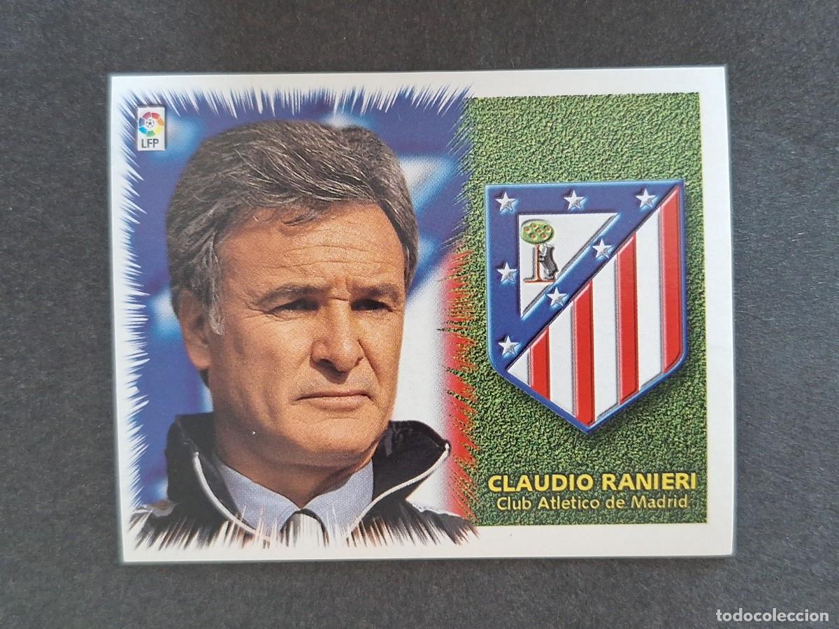 Cromos de f&uacute;tbol: L5 CLAUDIO RANIERI ENTRENADOR ATLETICO DE MADRID LIGA ESTE 1999 2000 99 00 NUNCA PEGADO SIN PEGAR