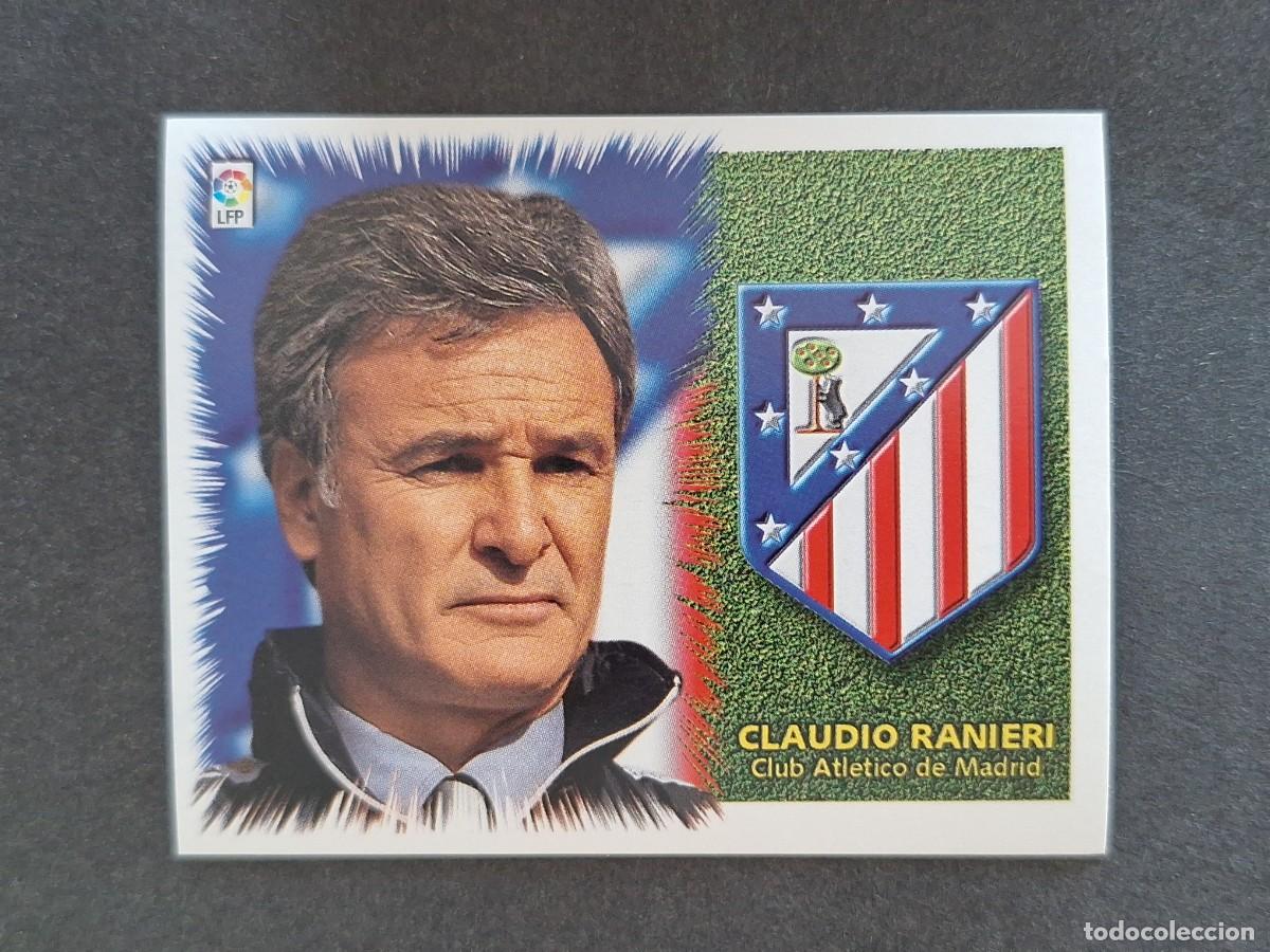 Cromos de f&uacute;tbol: L5 CLAUDIO RANIERI ENTRENADOR ATLETICO DE MADRID LIGA ESTE 1999 2000 99 00 NUNCA PEGADO SIN PEGAR
