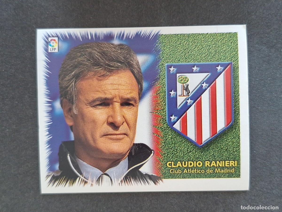 Cromos de f&uacute;tbol: L5 CLAUDIO RANIERI ENTRENADOR ATLETICO DE MADRID LIGA ESTE 1999 2000 99 00 NUNCA PEGADO SIN PEGAR