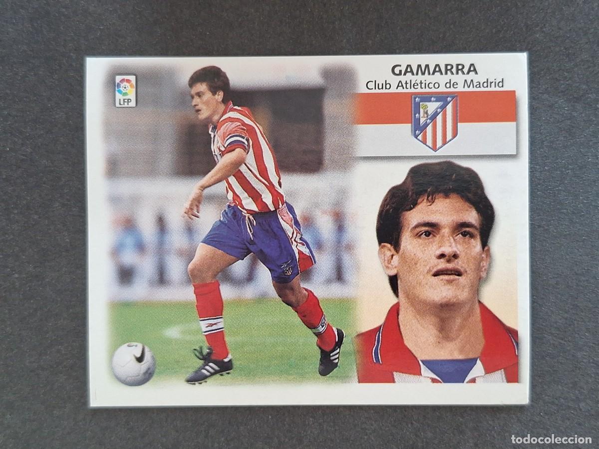 Cromos de f&uacute;tbol: L5 GAMARRA ATLETICO DE MADRID LIGA ESTE 1999 2000 99 00 NUNCA PEGADO SIN PEGAR