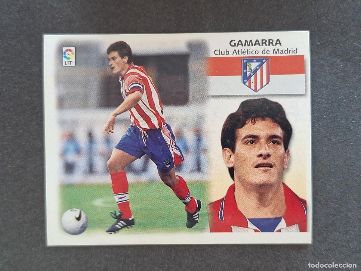 Cromos de f&uacute;tbol: L5 GAMARRA ATLETICO DE MADRID LIGA ESTE 1999 2000 99 00 NUNCA PEGADO SIN PEGAR