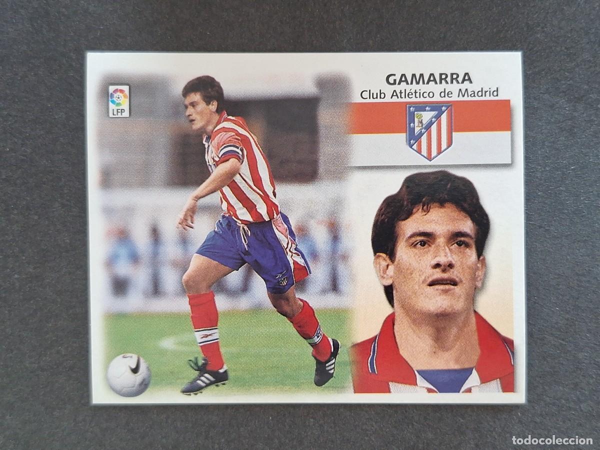 Cromos de f&uacute;tbol: L5 GAMARRA ATLETICO DE MADRID LIGA ESTE 1999 2000 99 00 NUNCA PEGADO SIN PEGAR