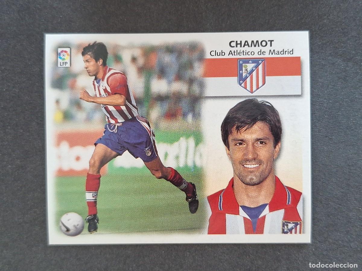 Cromos de f&uacute;tbol: L5 CHAMOT ATLETICO DE MADRID LIGA ESTE 1999 2000 99 00 NUNCA PEGADO SIN PEGAR