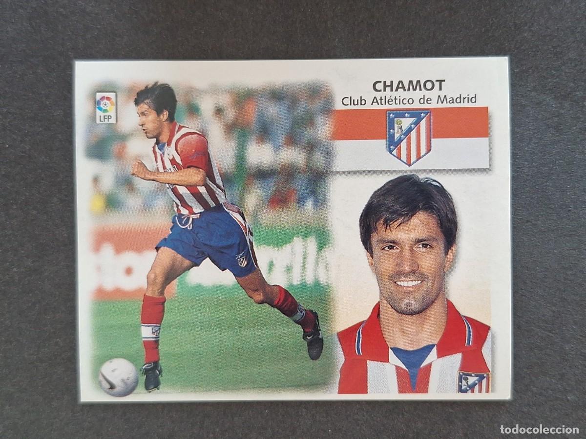 Cromos de f&uacute;tbol: L5 CHAMOT ATLETICO DE MADRID LIGA ESTE 1999 2000 99 00 NUNCA PEGADO SIN PEGAR