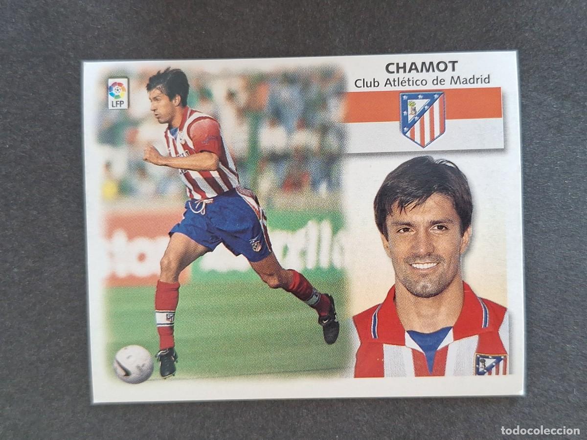 Cromos de f&uacute;tbol: L5 CHAMOT ATLETICO DE MADRID LIGA ESTE 1999 2000 99 00 NUNCA PEGADO SIN PEGAR