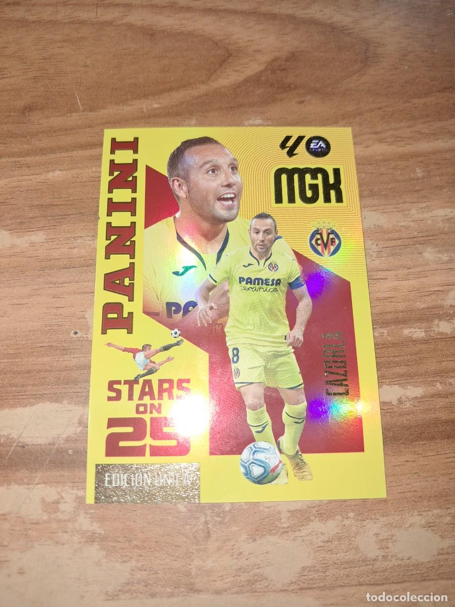 Cromos de f&uacute;tbol: CARD MEGACRACKS TEMPORADA 26/27: PANINI STARS ON 25 EDICI&Oacute;N &Uacute;NICA CAZORLA, N&deg; 438
