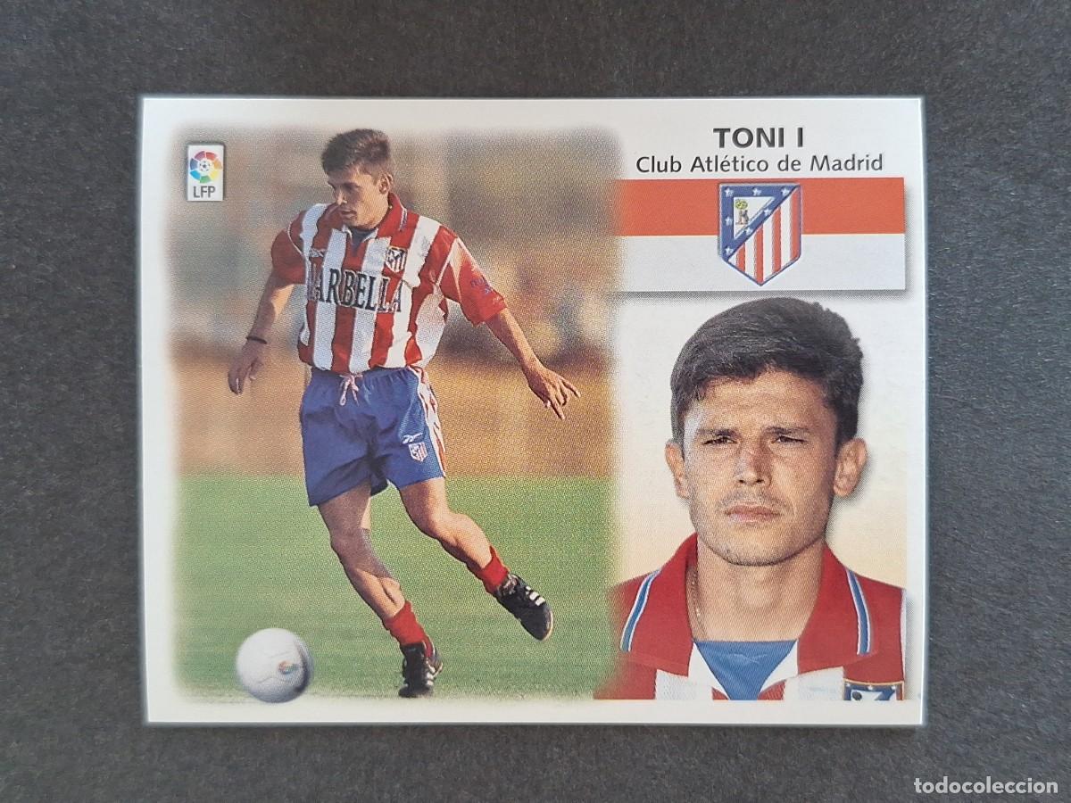 Cromos de f&uacute;tbol: L5 TONI I ATLETICO DE MADRID LIGA ESTE 1999 2000 99 00 NUNCA PEGADO SIN PEGAR