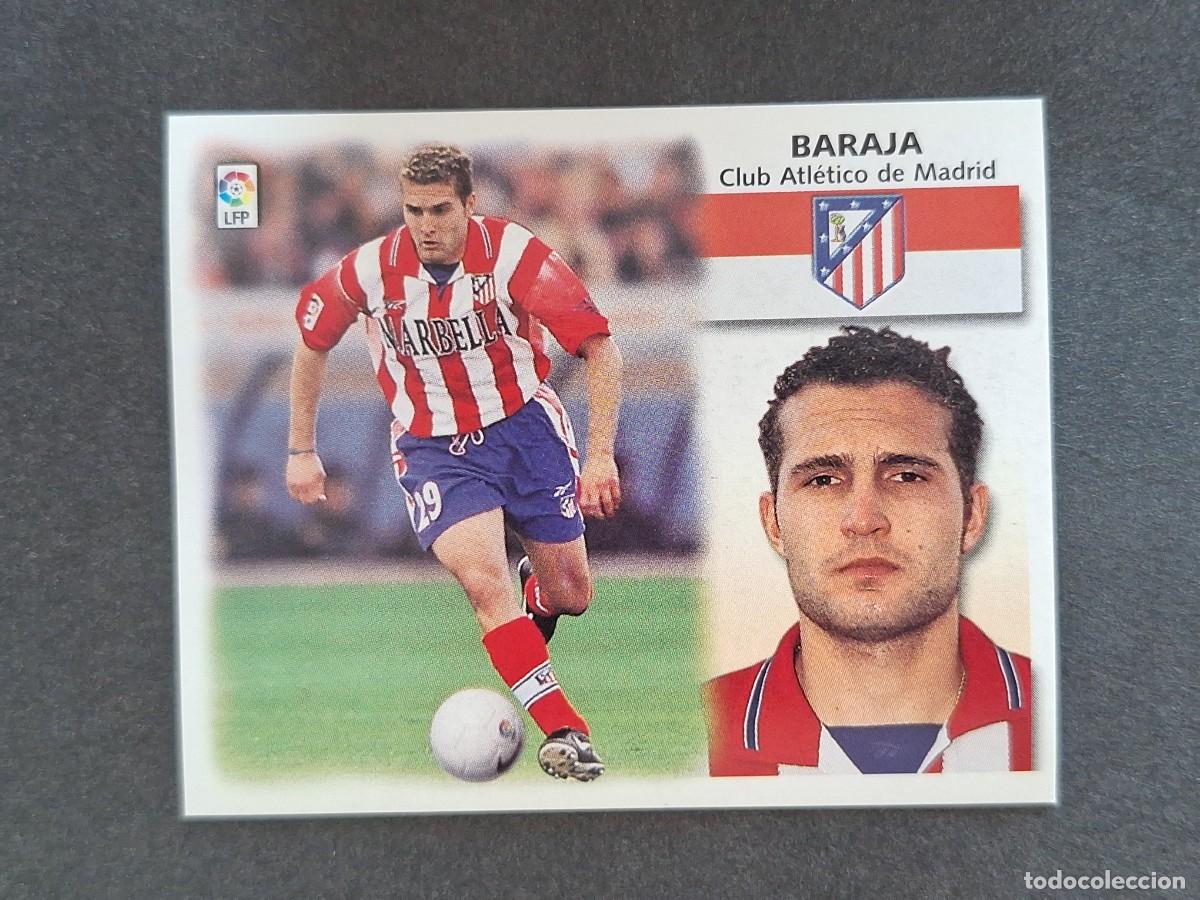 Cromos de f&uacute;tbol: L5 BARAJA ATLETICO DE MADRID LIGA ESTE 1999 2000 99 00 NUNCA PEGADO SIN PEGAR