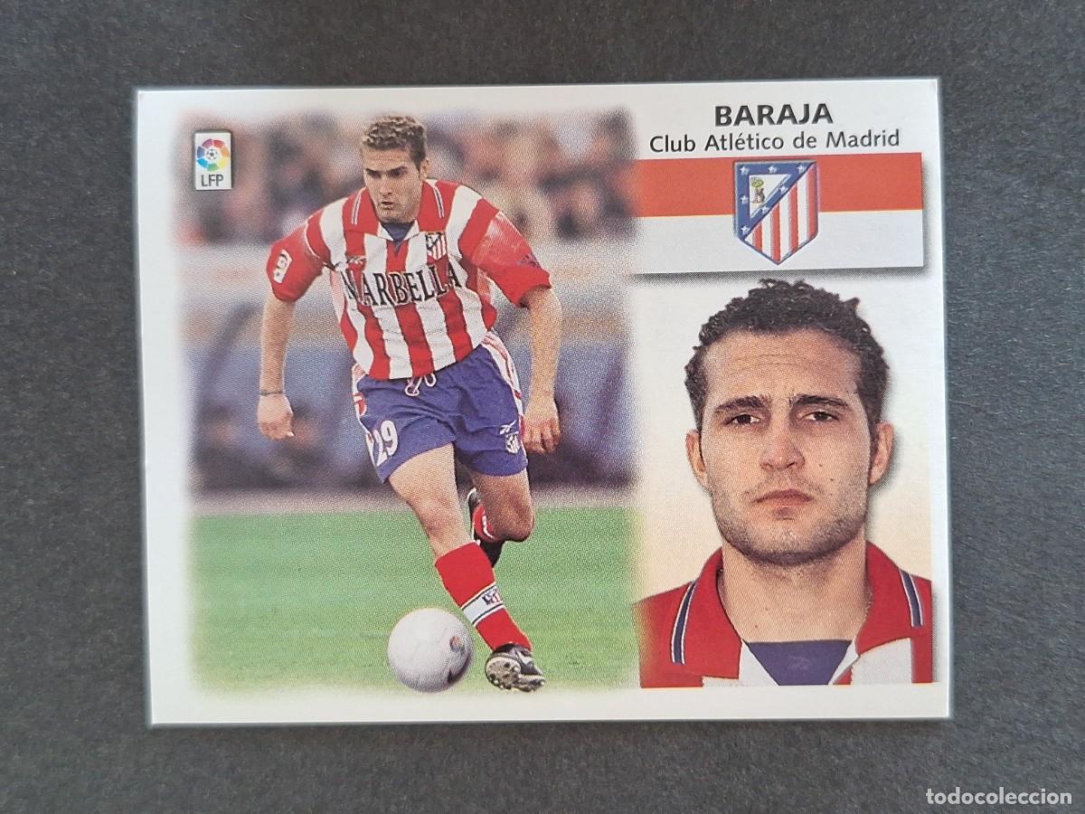 Cromos de f&uacute;tbol: L5 BARAJA ATLETICO DE MADRID LIGA ESTE 1999 2000 99 00 NUNCA PEGADO SIN PEGAR