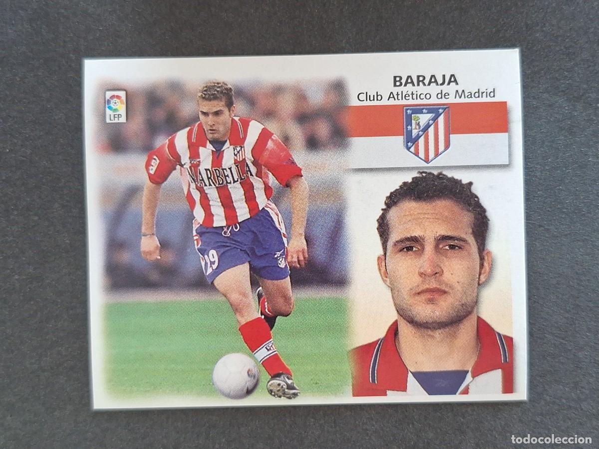 Cromos de f&uacute;tbol: L5 BARAJA ATLETICO DE MADRID LIGA ESTE 1999 2000 99 00 NUNCA PEGADO SIN PEGAR