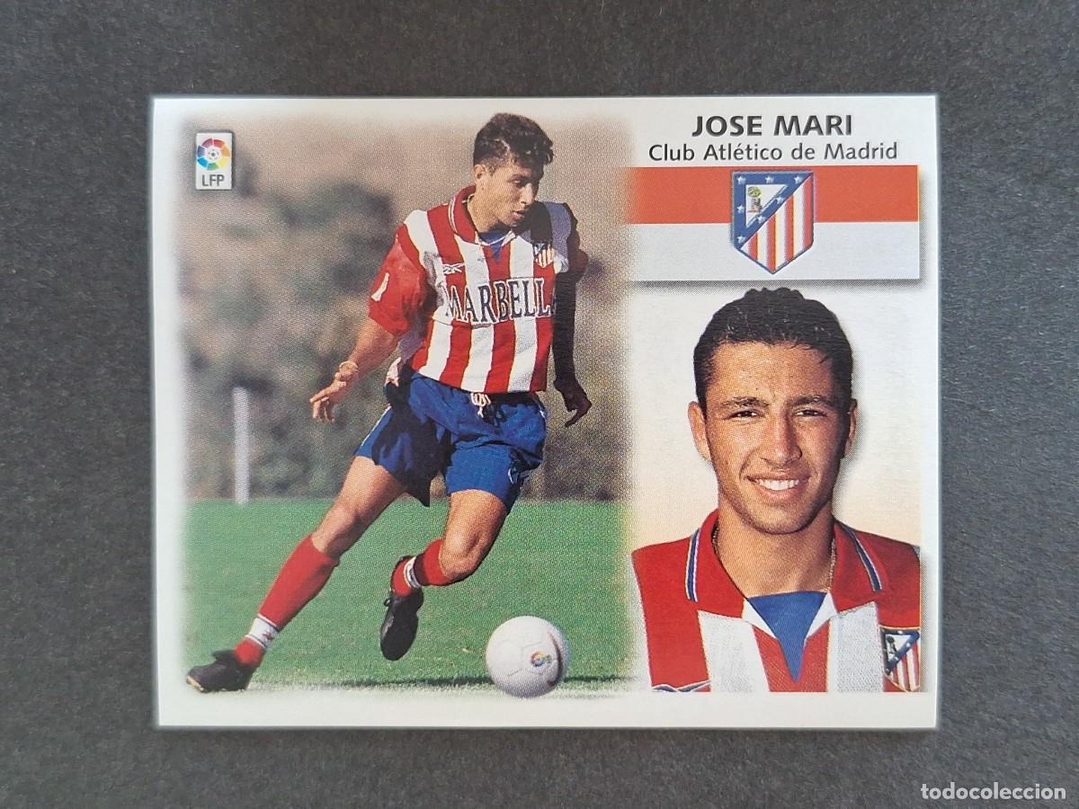 Cromos de f&uacute;tbol: L5 JOSE MARI ATLETICO DE MADRID LIGA ESTE 1999 2000 99 00 NUNCA PEGADO SIN PEGAR