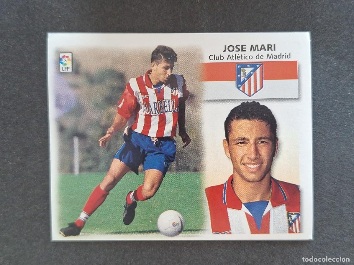Cromos de f&uacute;tbol: L5 JOSE MARI ATLETICO DE MADRID LIGA ESTE 1999 2000 99 00 NUNCA PEGADO SIN PEGAR
