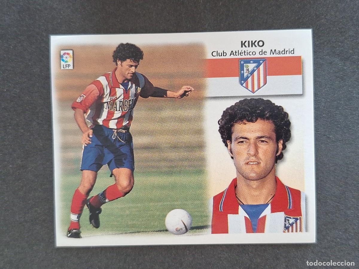 Cromos de f&uacute;tbol: L5 KIKO ATLETICO DE MADRID LIGA ESTE 1999 2000 99 00 NUNCA PEGADO SIN PEGAR