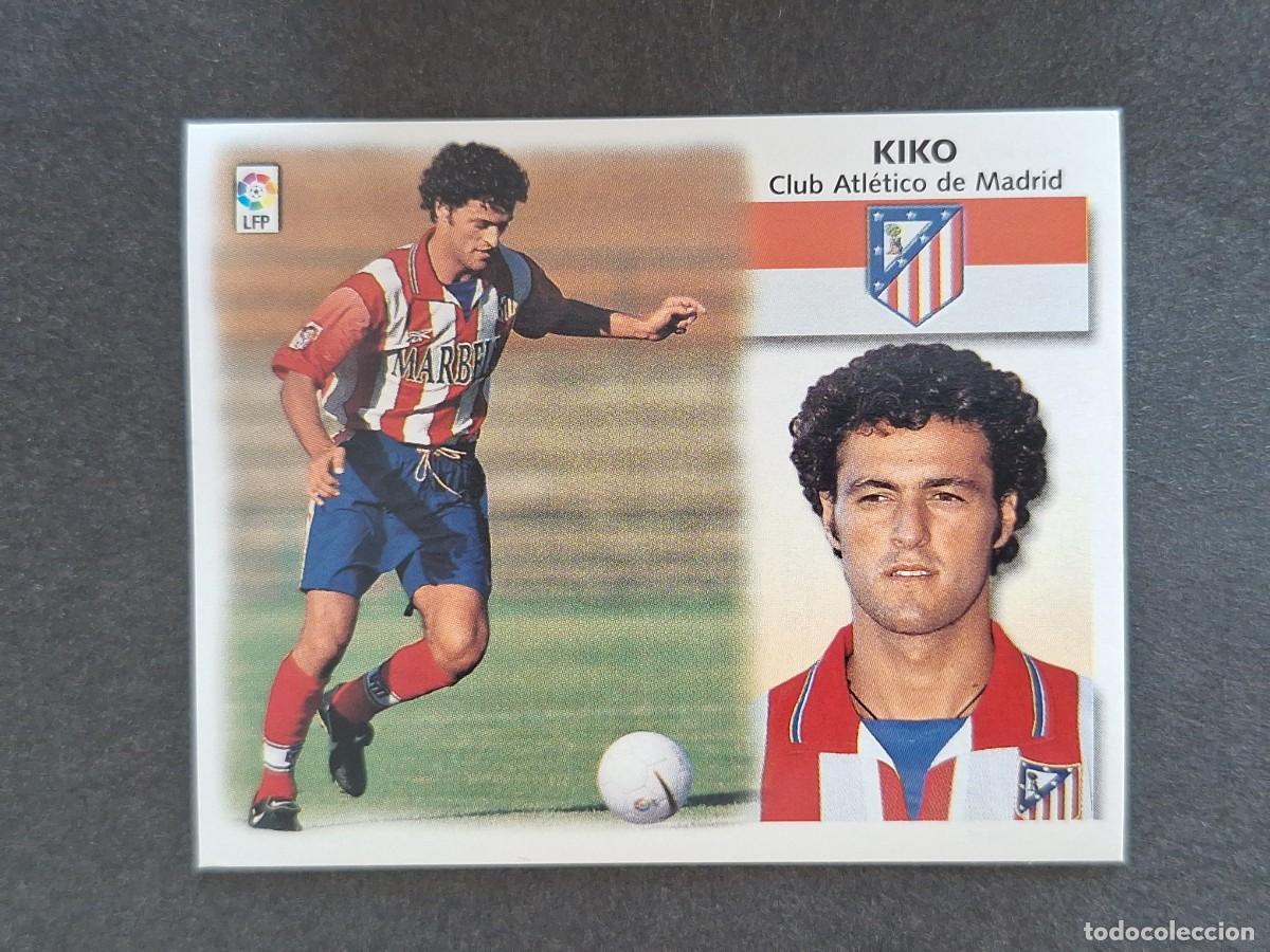Cromos de f&uacute;tbol: L5 KIKO ATLETICO DE MADRID LIGA ESTE 1999 2000 99 00 NUNCA PEGADO SIN PEGAR