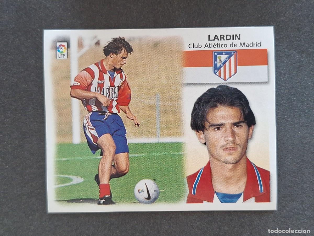 Cromos de f&uacute;tbol: L5 LARDIN ATLETICO DE MADRID LIGA ESTE 1999 2000 99 00 NUNCA PEGADO SIN PEGAR