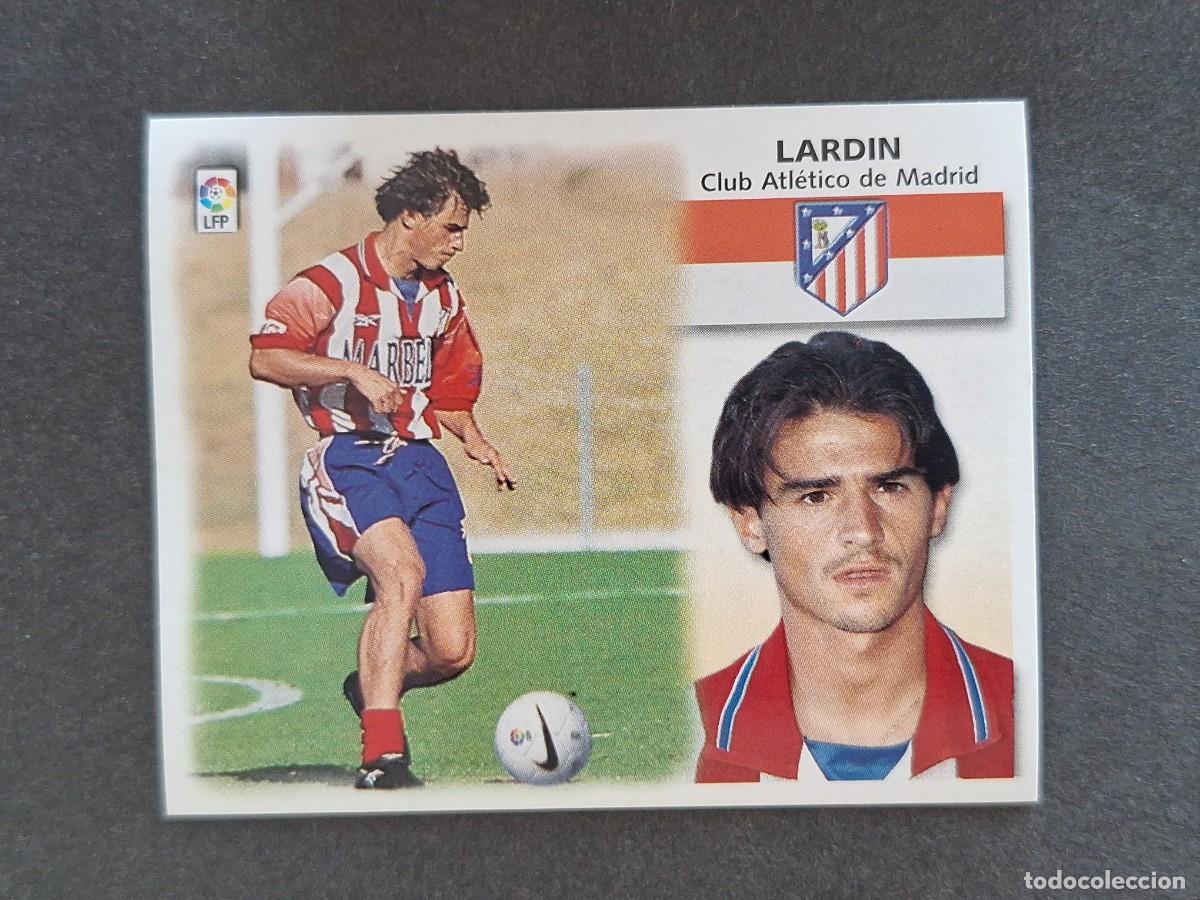 Cromos de f&uacute;tbol: L5 LARDIN ATLETICO DE MADRID LIGA ESTE 1999 2000 99 00 NUNCA PEGADO SIN PEGAR