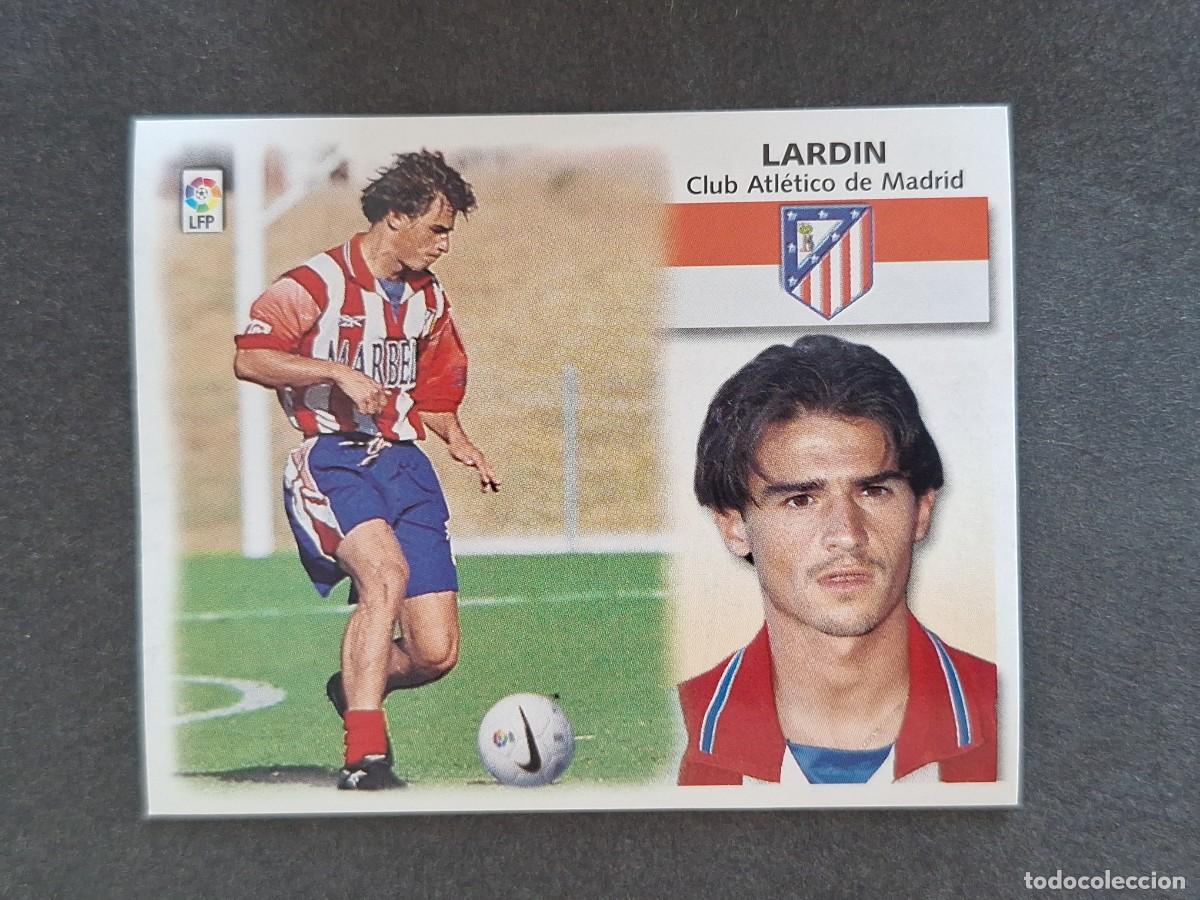 Cromos de f&uacute;tbol: L5 LARDIN ATLETICO DE MADRID LIGA ESTE 1999 2000 99 00 NUNCA PEGADO SIN PEGAR